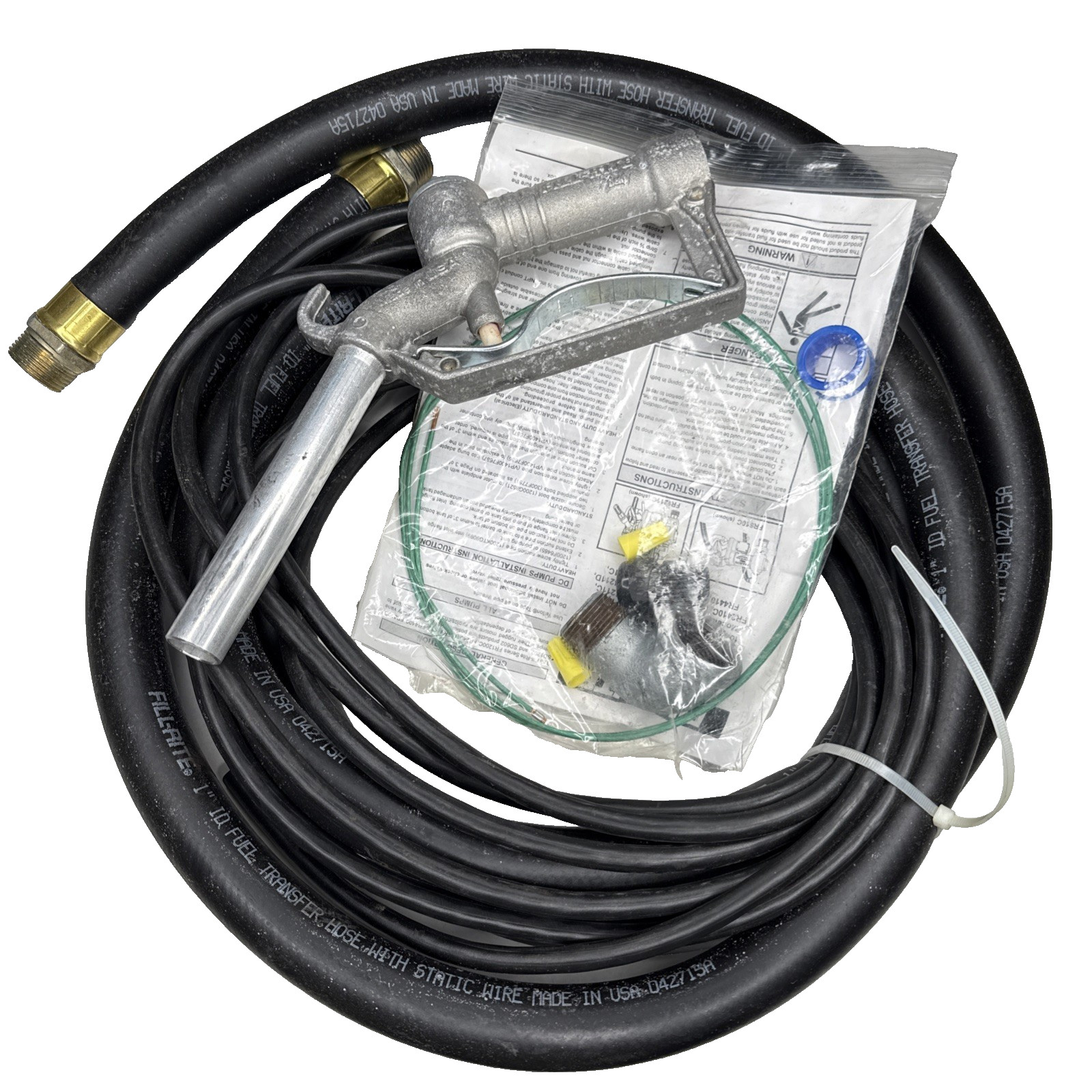Spare Parts ONLY Fill-Rite FR4210H 12V 20,  NOZZLE, HOSE, POWER CABLE, MISC KIT