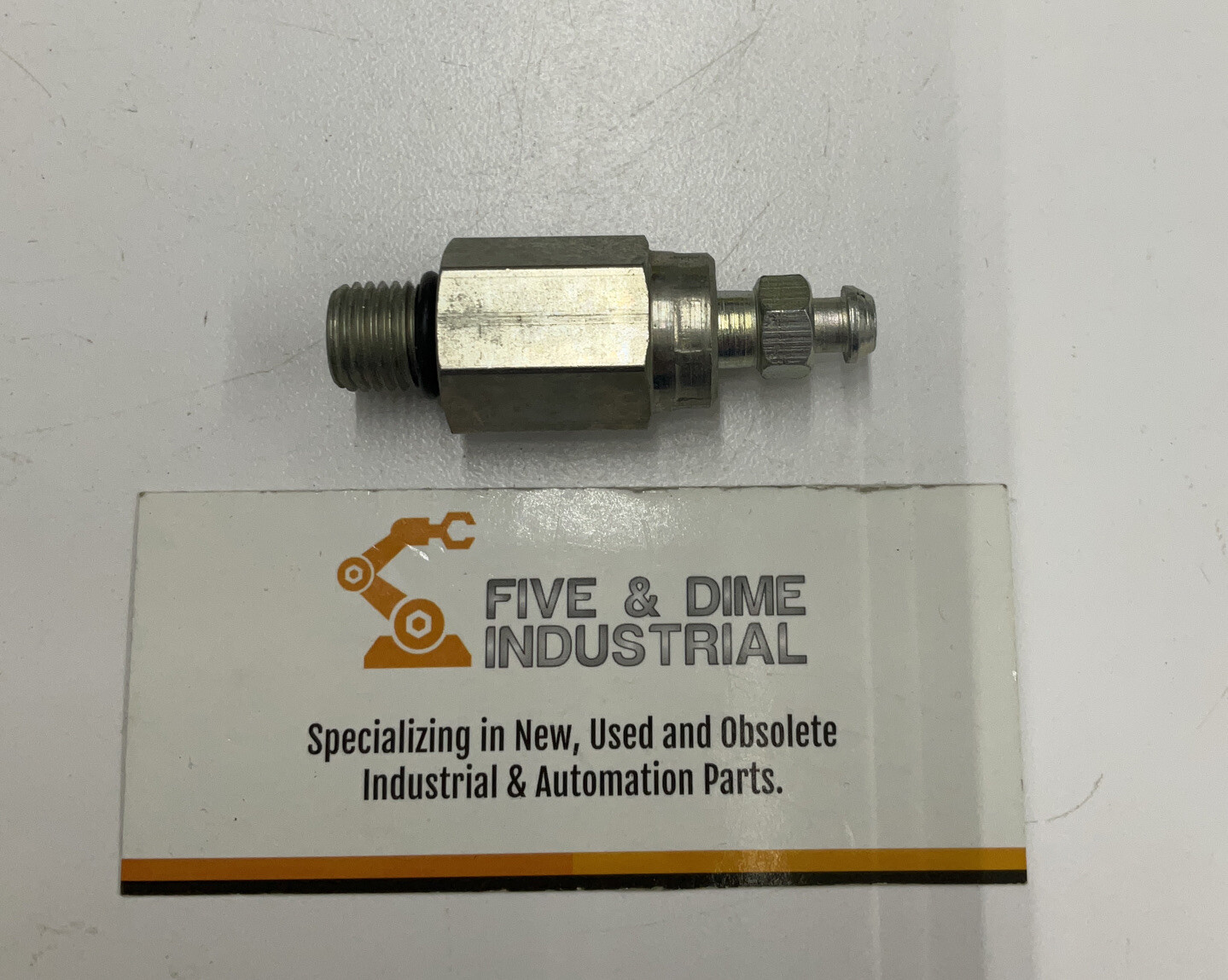 Parker 4-P5QNBA-S Hydraulic Port Bleed Adapter 
