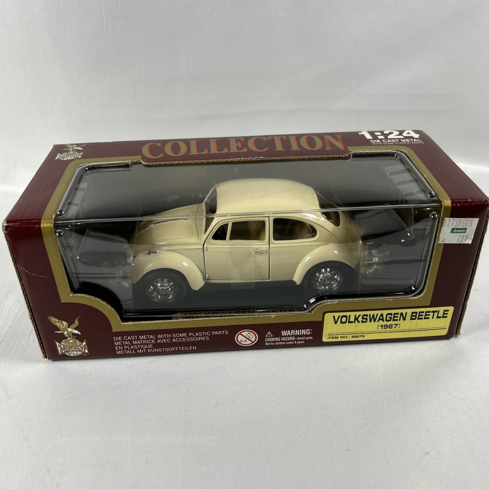 Road legends 1/24 1967 Volkswagen beetle classic car model boxed Never Opened Road legends 1/24 1967 Volkswagen beetle classic car model boxed Never Opened
