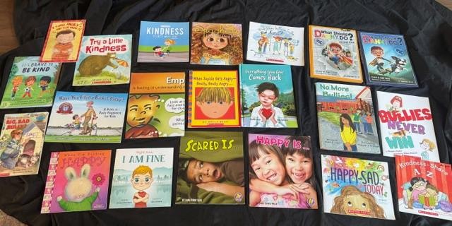 21 SEL FEELINGS EMOTIONS Kindness child PICTURE BOOK LOT teacher set therapy
