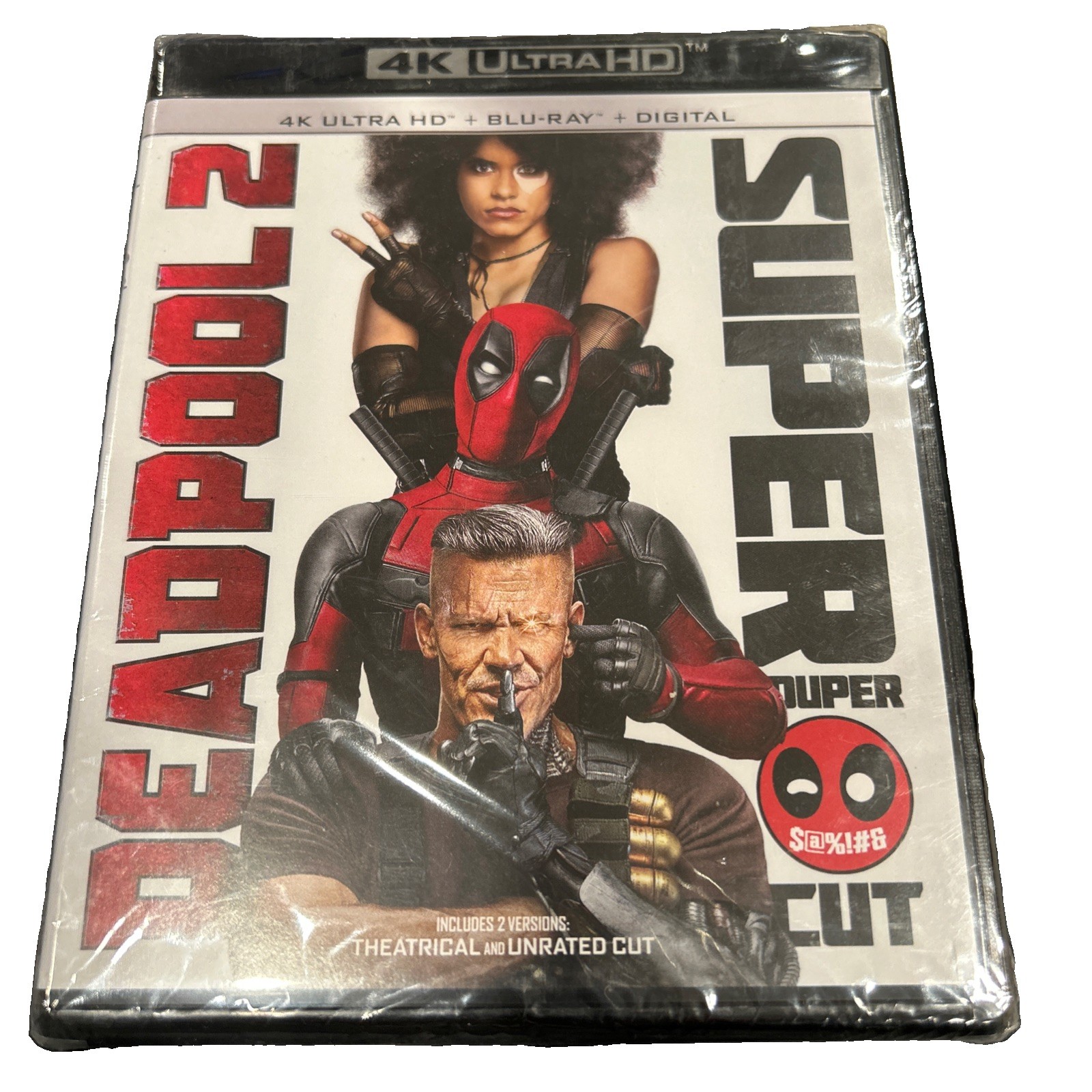 Deadpool 2 Super Duper Cut 4K Ultra HD Blu-ray 4 Disc Set