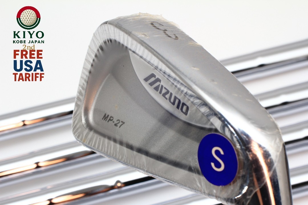 8Pcs MIZUNO MP-27 FORGED Iron set 3-4-5-6-7-8-9-PW Stiff Flex NS PRO 950GH RH