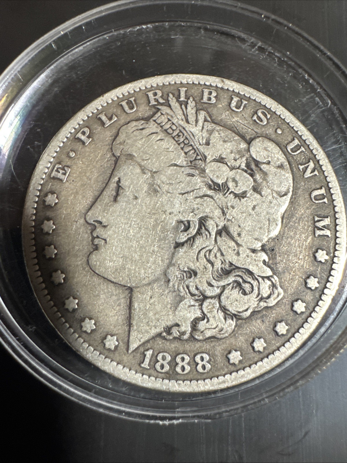 1888 O Morgan Silver Dollar $1 Fine Condition No Reserve Auction Better Mint 1888 O Morgan Silver Dollar $1 Fine Condition No Reserve Auction Better Mint