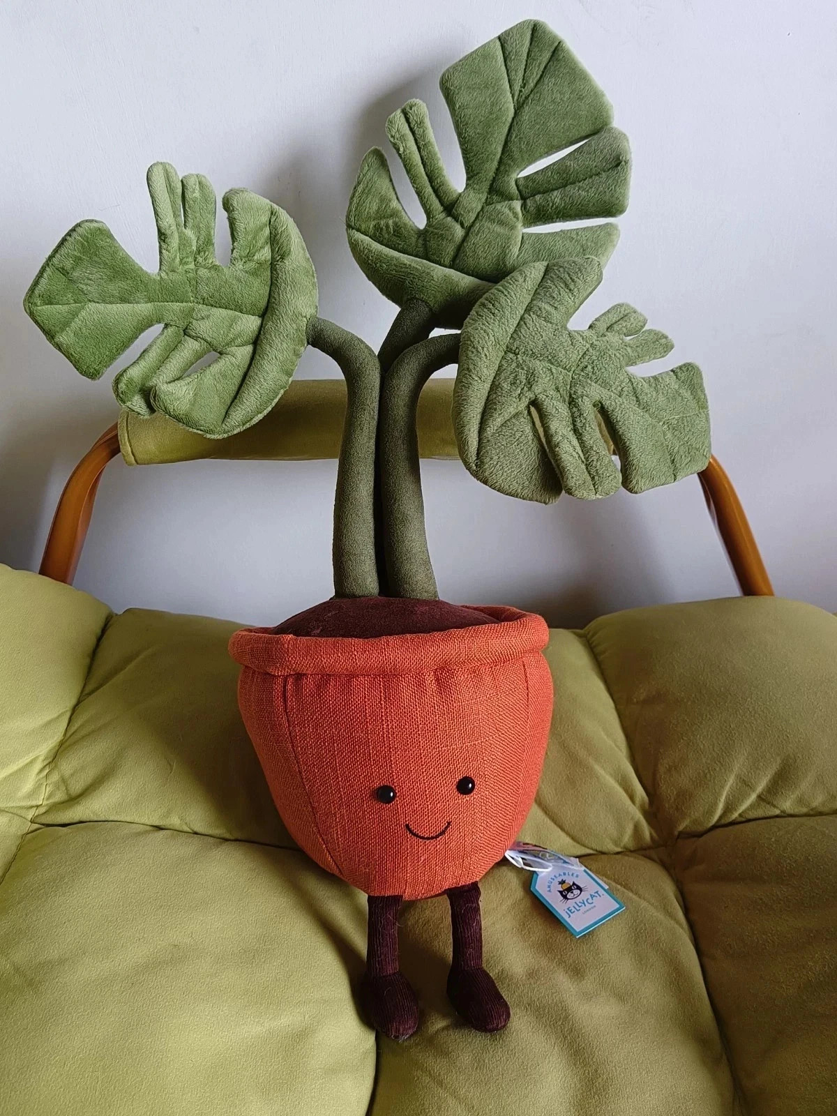 Jellycat Fluffy Monstera 16 in Adorable Gift Plush Doll /Children\'s Plush Dolls