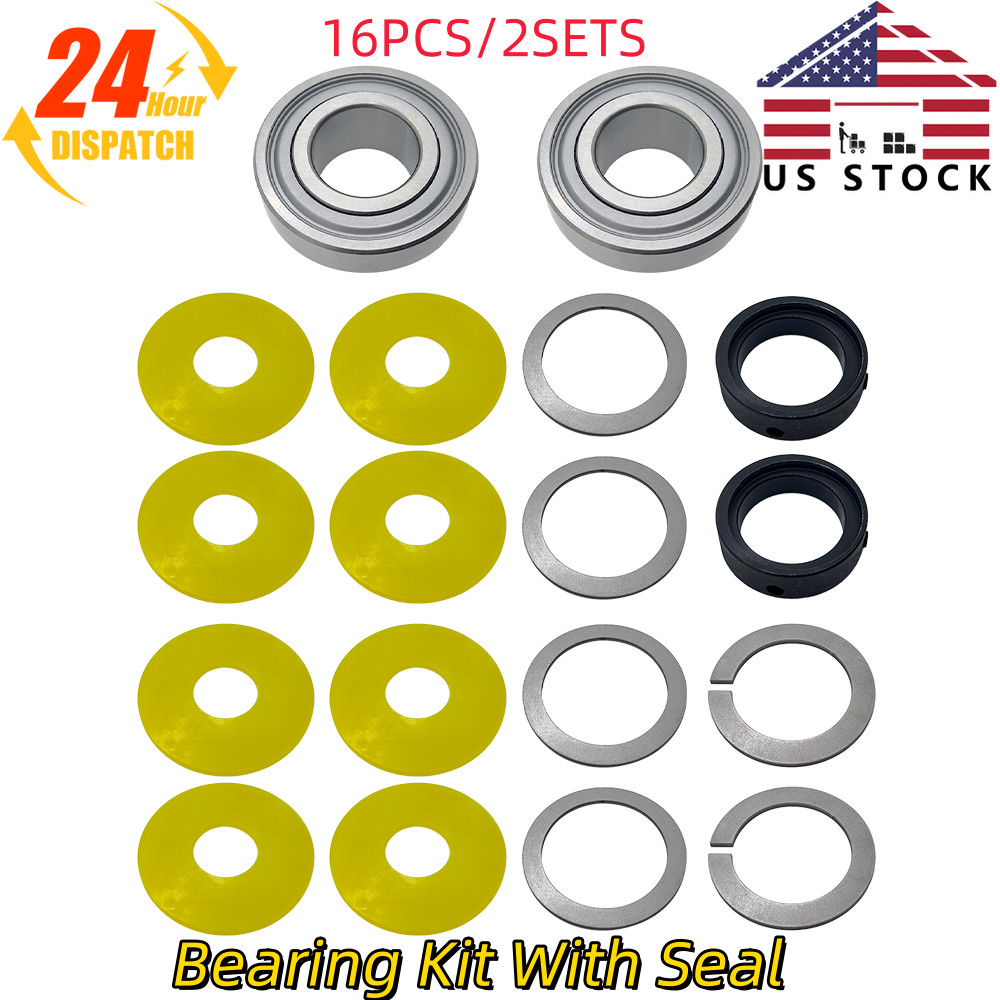 2SETS Bearing Kit With Seal For Stone&Mortar&Plaster Mixers hm1250 655 755 855pm