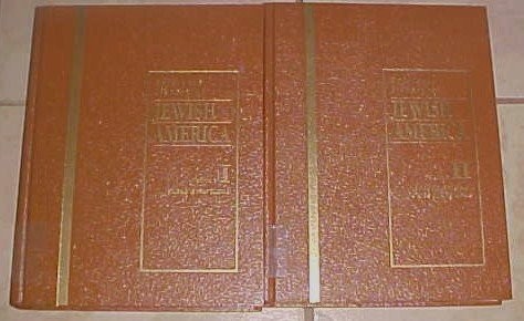 Reference Library of Jewish America Volume I and II-2 volume set