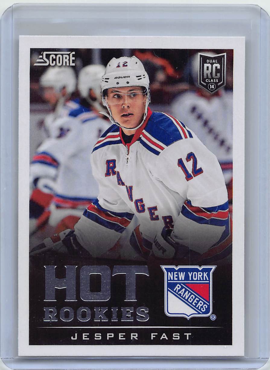 2013-14 Panini Rookie Anthology #714 Jesper Fast 2013-14 Score Update