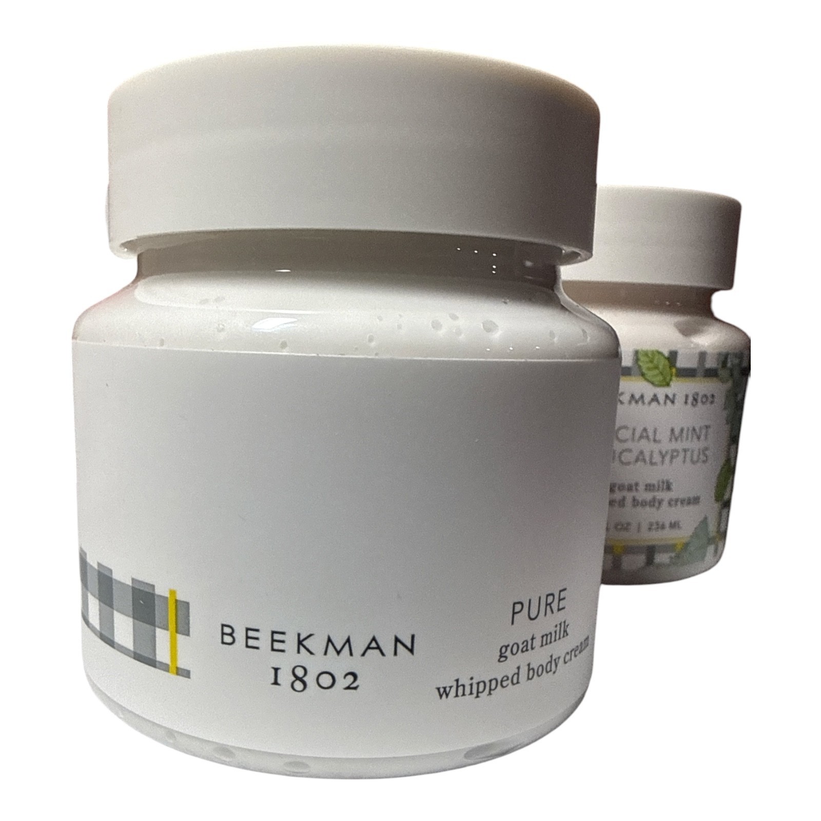 BEEKMAN 1802 Goat Milk Whipped Body Cream, 8 fl oz / 236mL SEALED, CHOSE SCENT