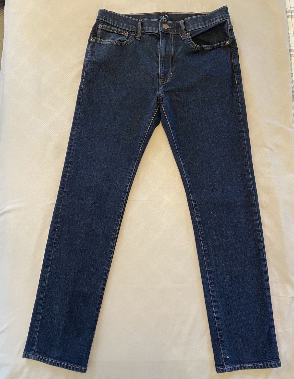 J.CREW Women’s Flex Dark Wash Slim Straight Stretch Denim Jeans Size 32 J.CREW Women’s Flex Dark Wash Slim Straight Stretch Denim Jeans Size 32