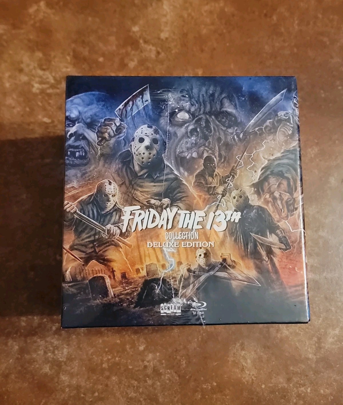 Friday The 13th Collection OOP Blu-ray Box Set Scream Factory Deluxe Limited Ed.