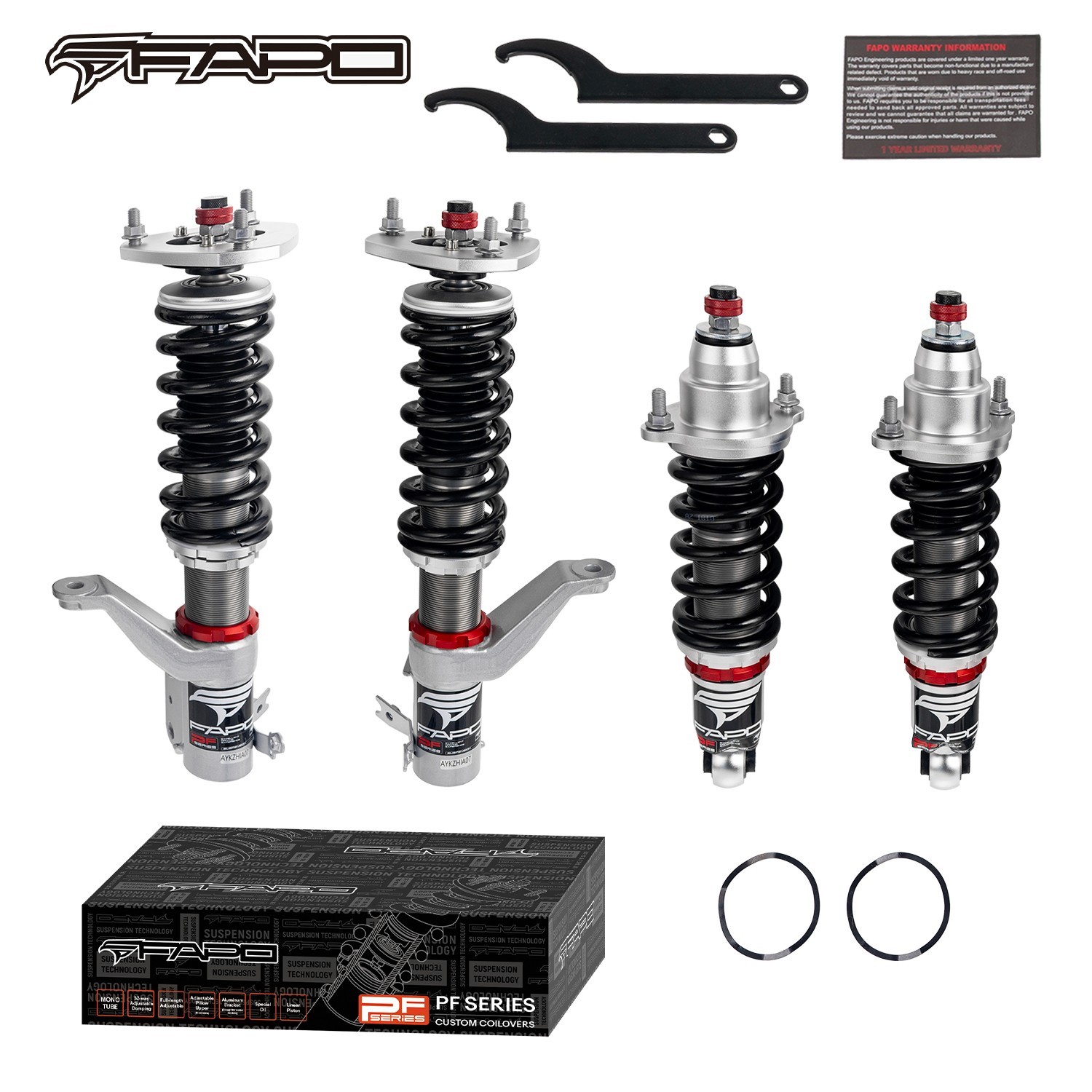 FAPO PF Coilover lowering kits for Honda CR-V 2002-2006 RD4-RD9 FWD & AWD
