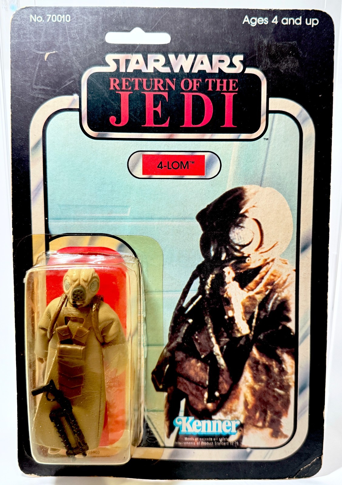 4-LOM - 1983 Star Wars ROTJ - MOC 65 Back B