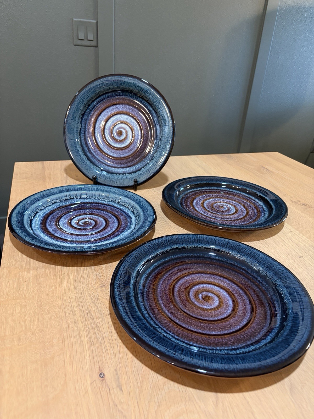 Bill Campbell Signed Stoneware Pottery 10.5\ Bill Campbell Signed Stoneware Pottery 10.5\
