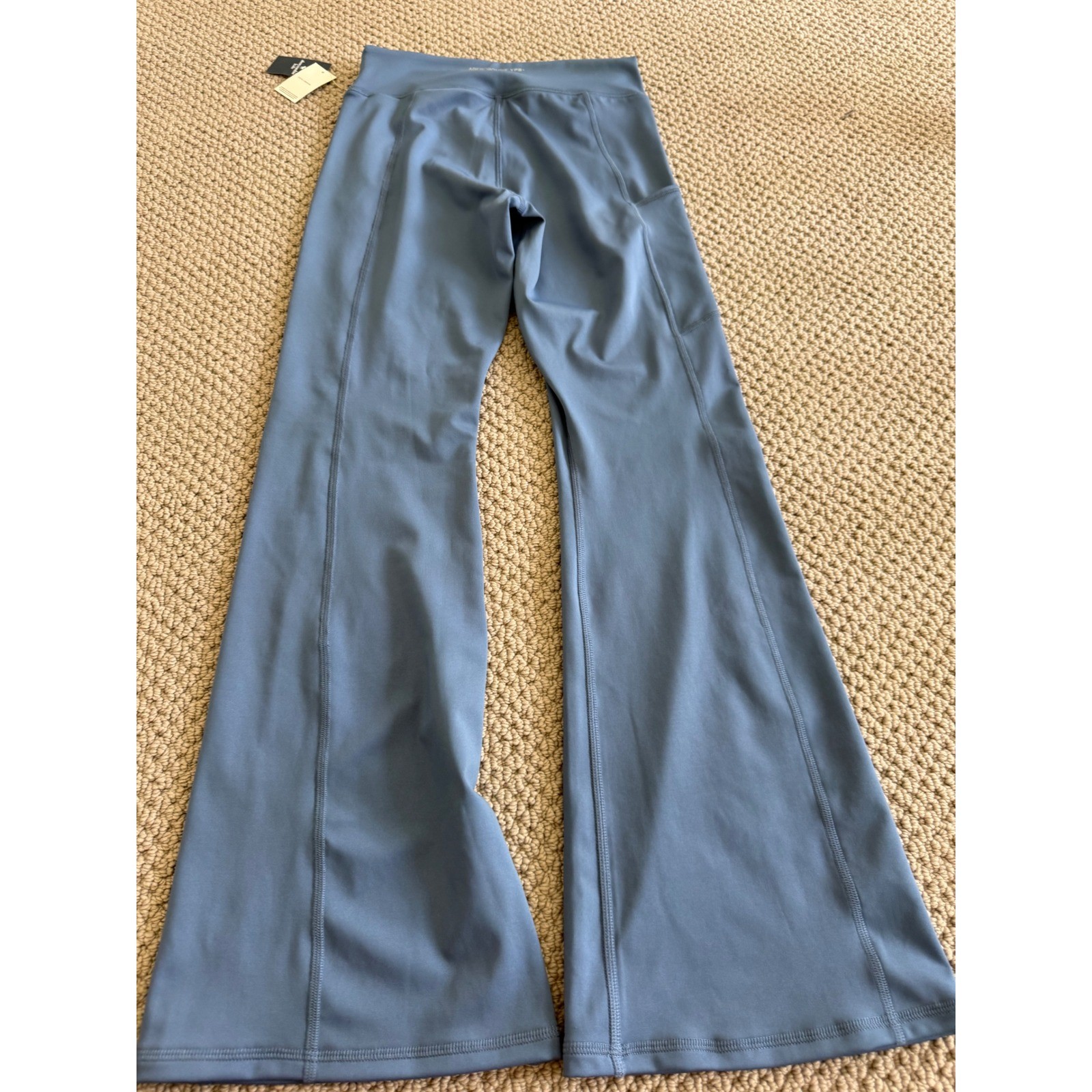 Abercrombie Kids Leggings Your Personal Best Flare 13/14 Blue New with Tags