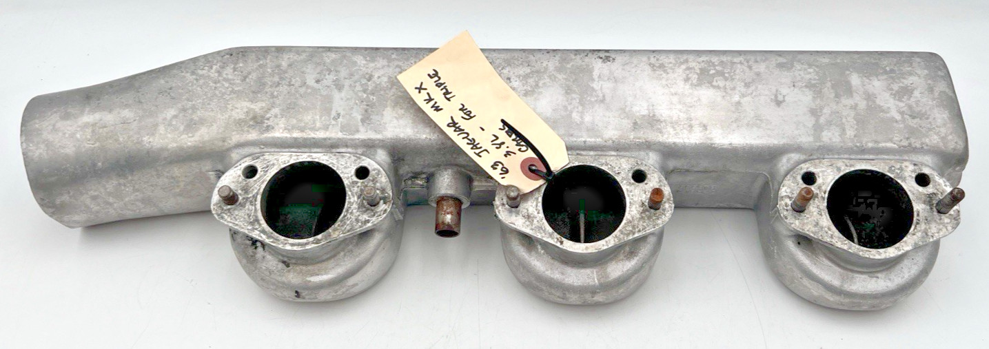 1963 JAGUAR MKX 3.8L TRIPLE CARB SG6878 C19529 AIR CLEANER INLET XO