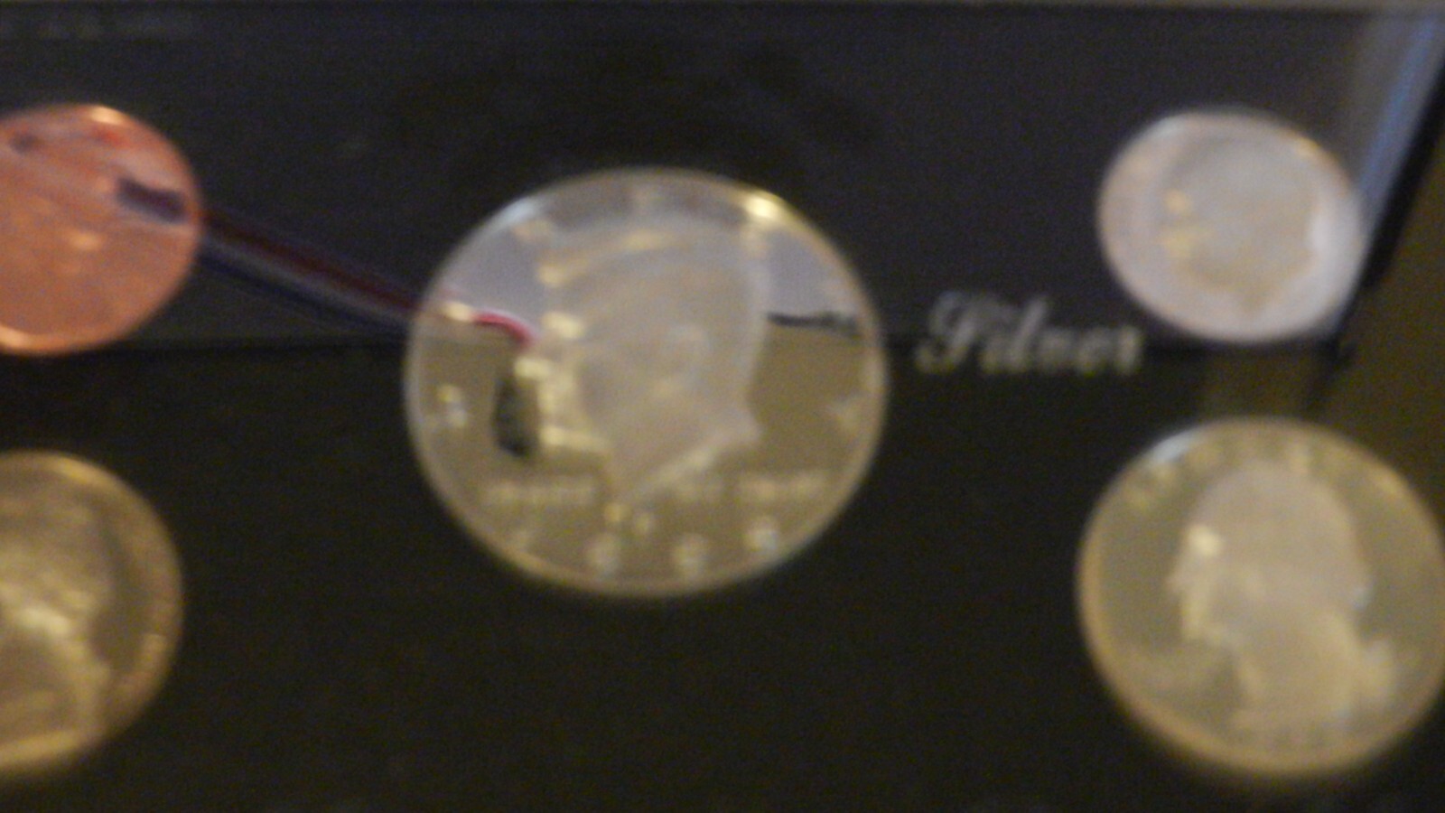 1996S United States mint premier silver proof set