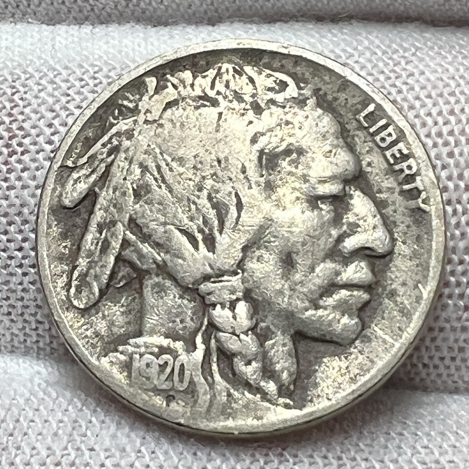 1920-D Better Date Buffalo Nickel receive coin pictured see description #2398