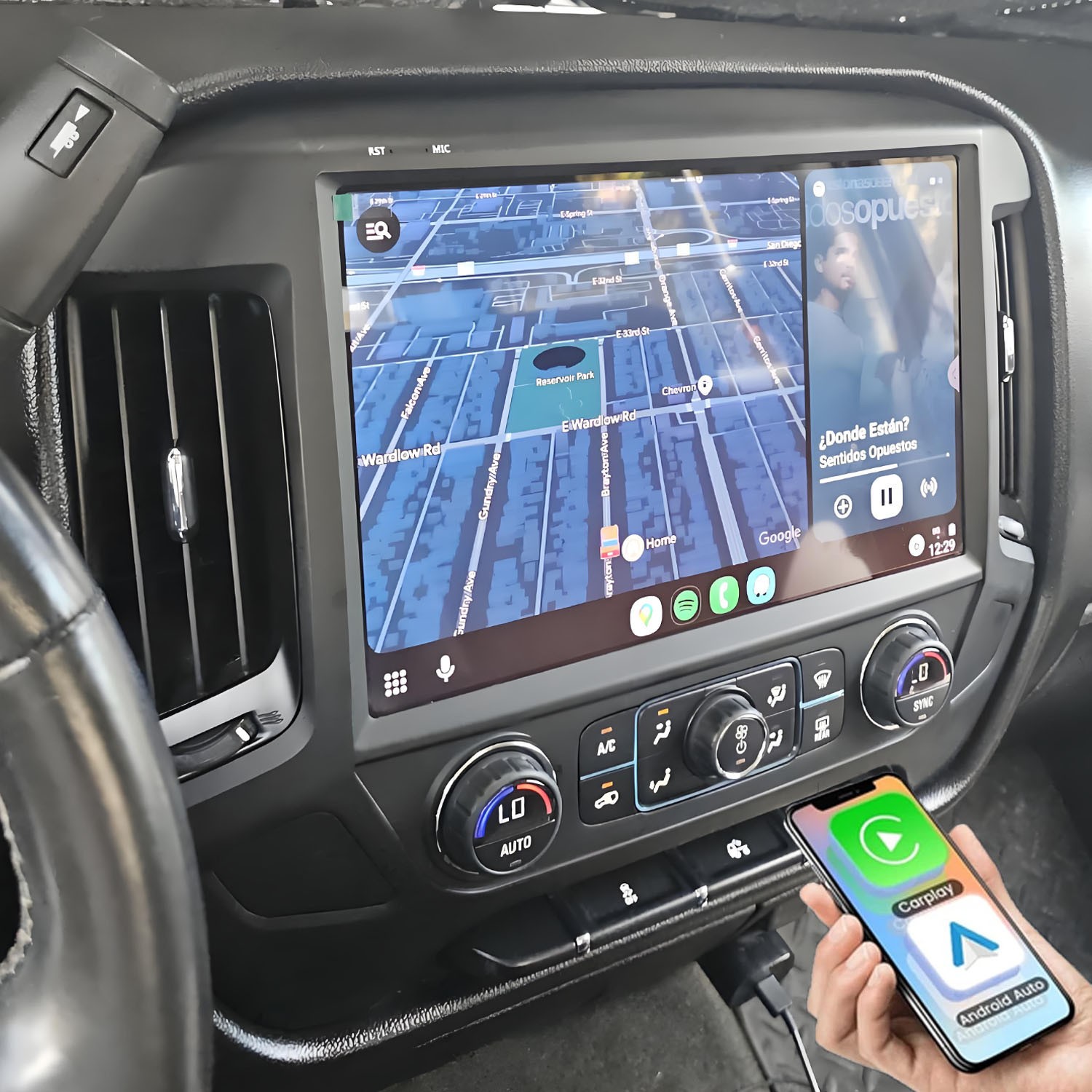 13.1'' Carplay Car Stereo Radio 8+128GB For 2014-2018 Chevy Silverado GMC Sierra 13.1'' Carplay Car Stereo Radio 8+128GB For 2014-2018 Chevy Silverado GMC Sierra