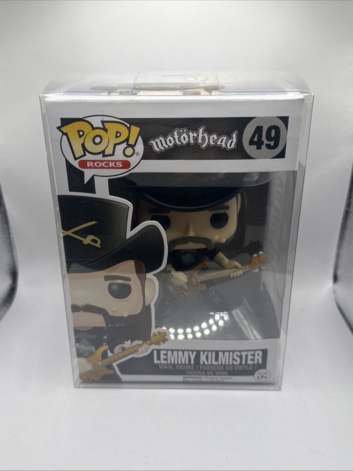 Funko Pop Vinyl: Lemmy Kilmister #49 w/ Protector