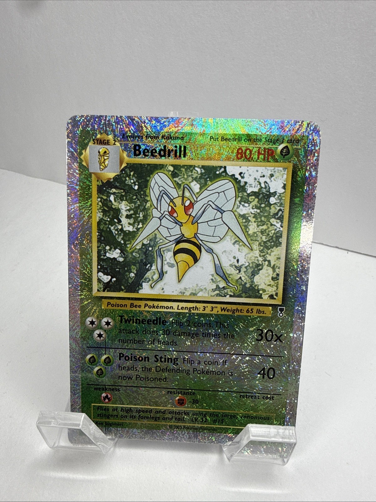 Beedrill 20/110 Rare Legendary Collection Pokemon Reverse Holo - LP+/NM