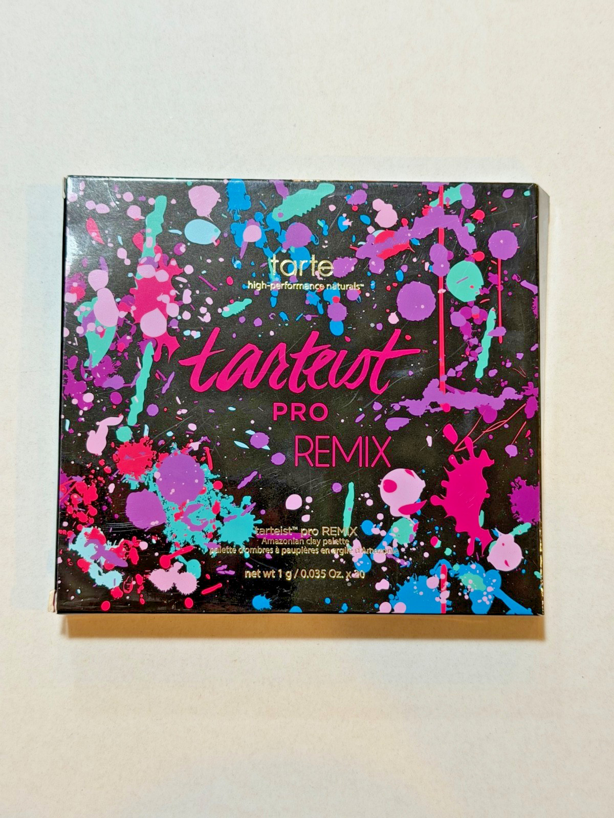 TARTE TARTEIST PRO REMIX EYESHADOW PALETTE AMAZONIAN CLAY NEW IN BOX TARTE TARTEIST PRO REMIX EYESHADOW PALETTE AMAZONIAN CLAY NEW IN BOX