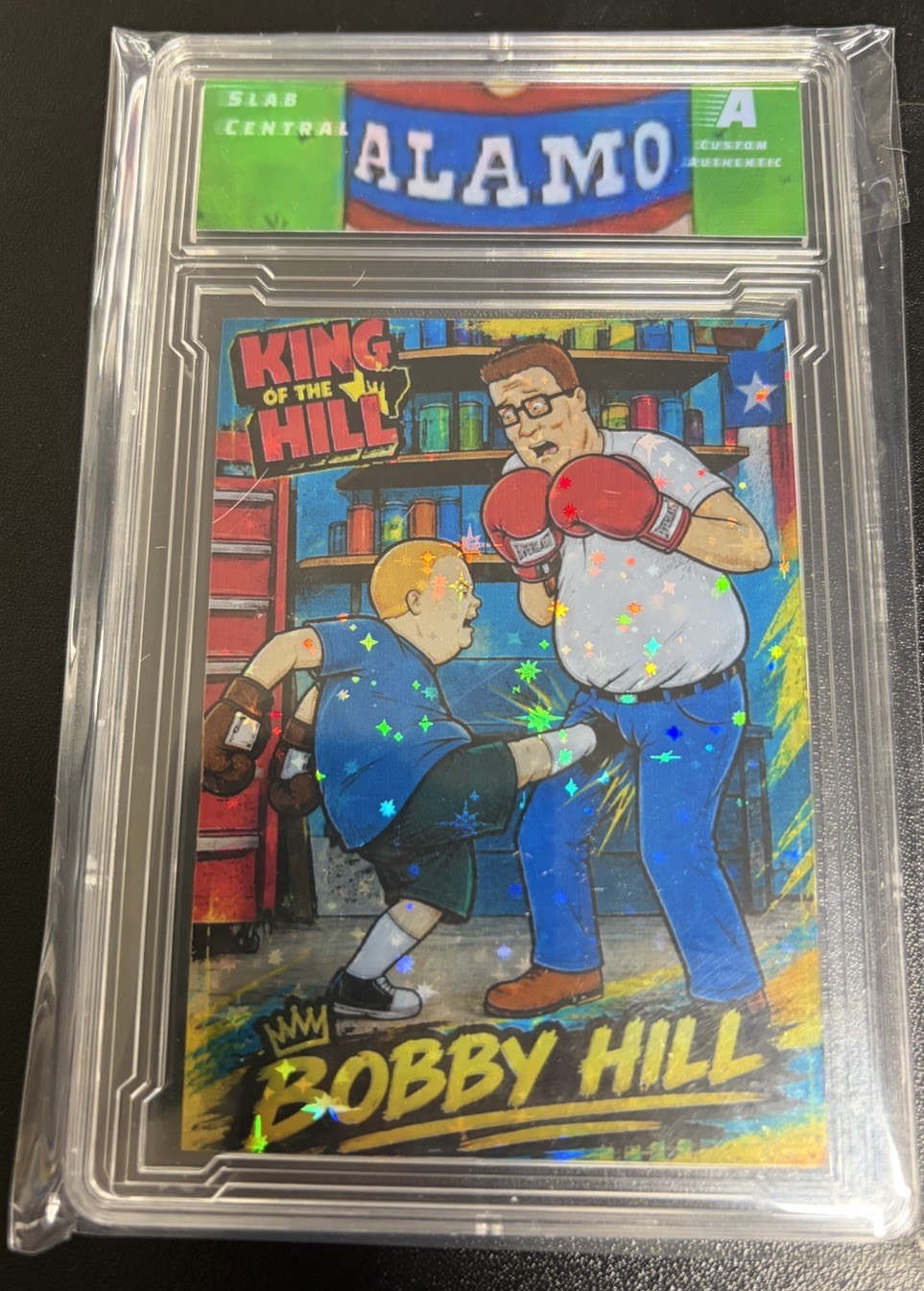Bobby hill  king of the hill Custom graded Slab