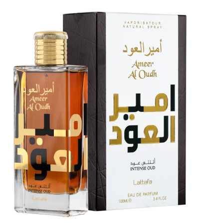 Ameer Al Oudh Intense Oud Eau de Parfum Spray 100ml (3.4 oz) by Lattafa Ameer Al Oudh Intense Oud Eau de Parfum Spray 100ml (3.4 oz) by Lattafa