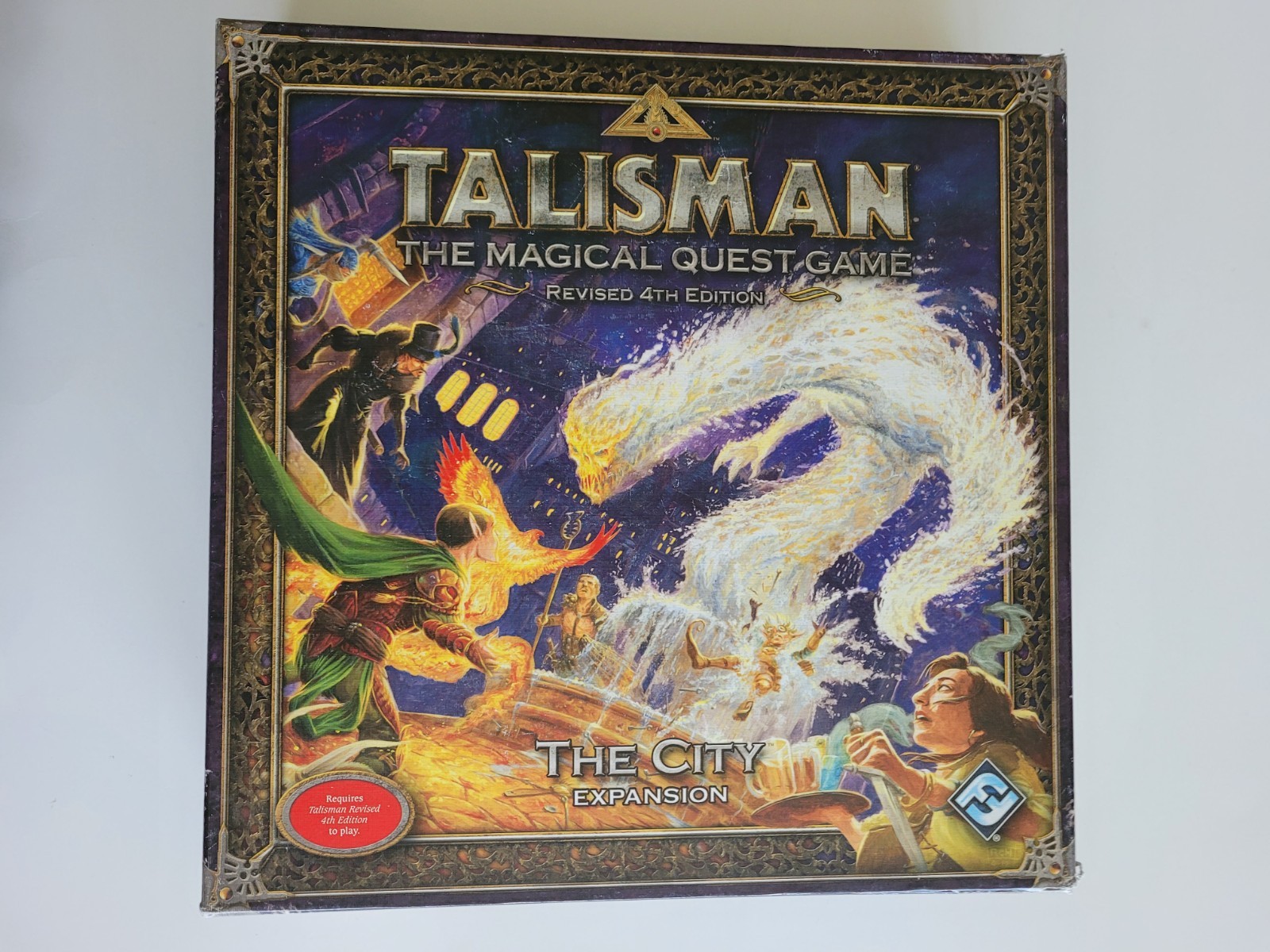 Talisman The City Expansion Revised 4th Edition FFG Fantasy Flight Board Game