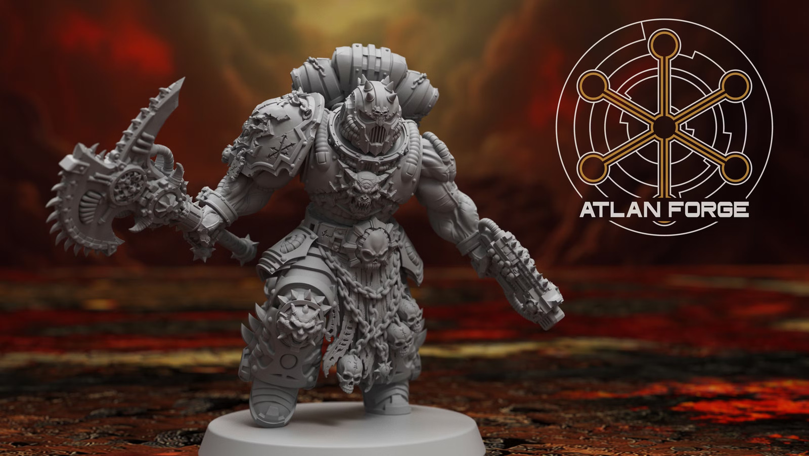 The Death-Tithe Collector – Atlan Forge Sci-Fi Warlord