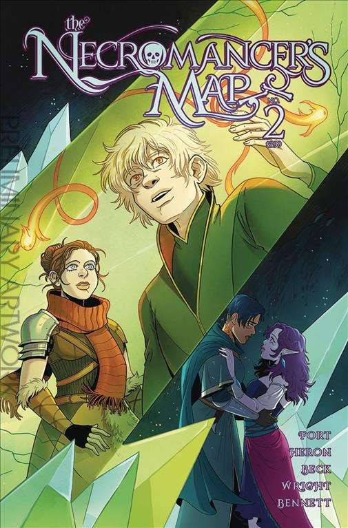 Necromancer's Map, The #2 VF/NM; Vault | w/Bag+Board