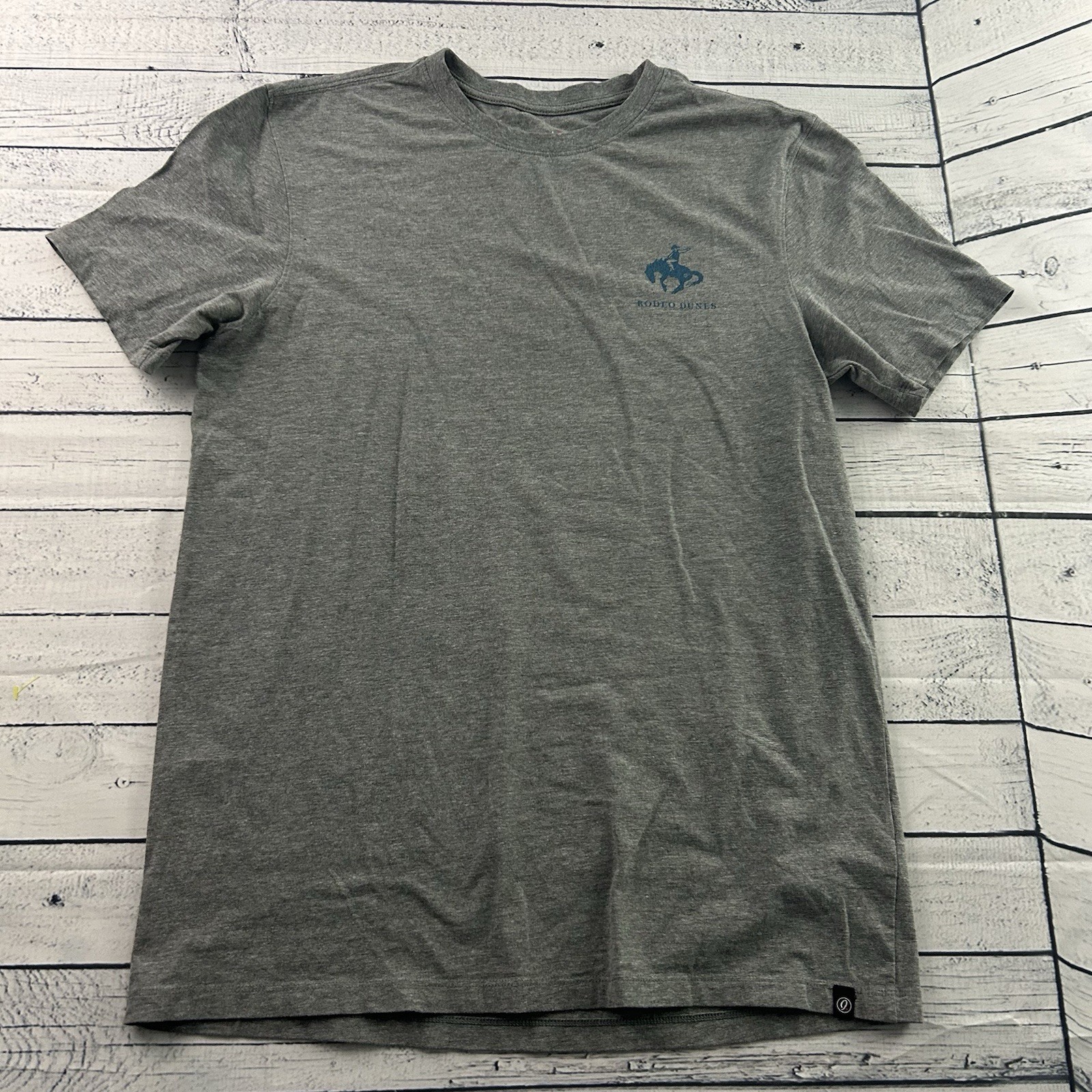 Rodeo Dunes Golf Imperial Short Sleeve T Shirt Men\'s Medium Gray First Ride