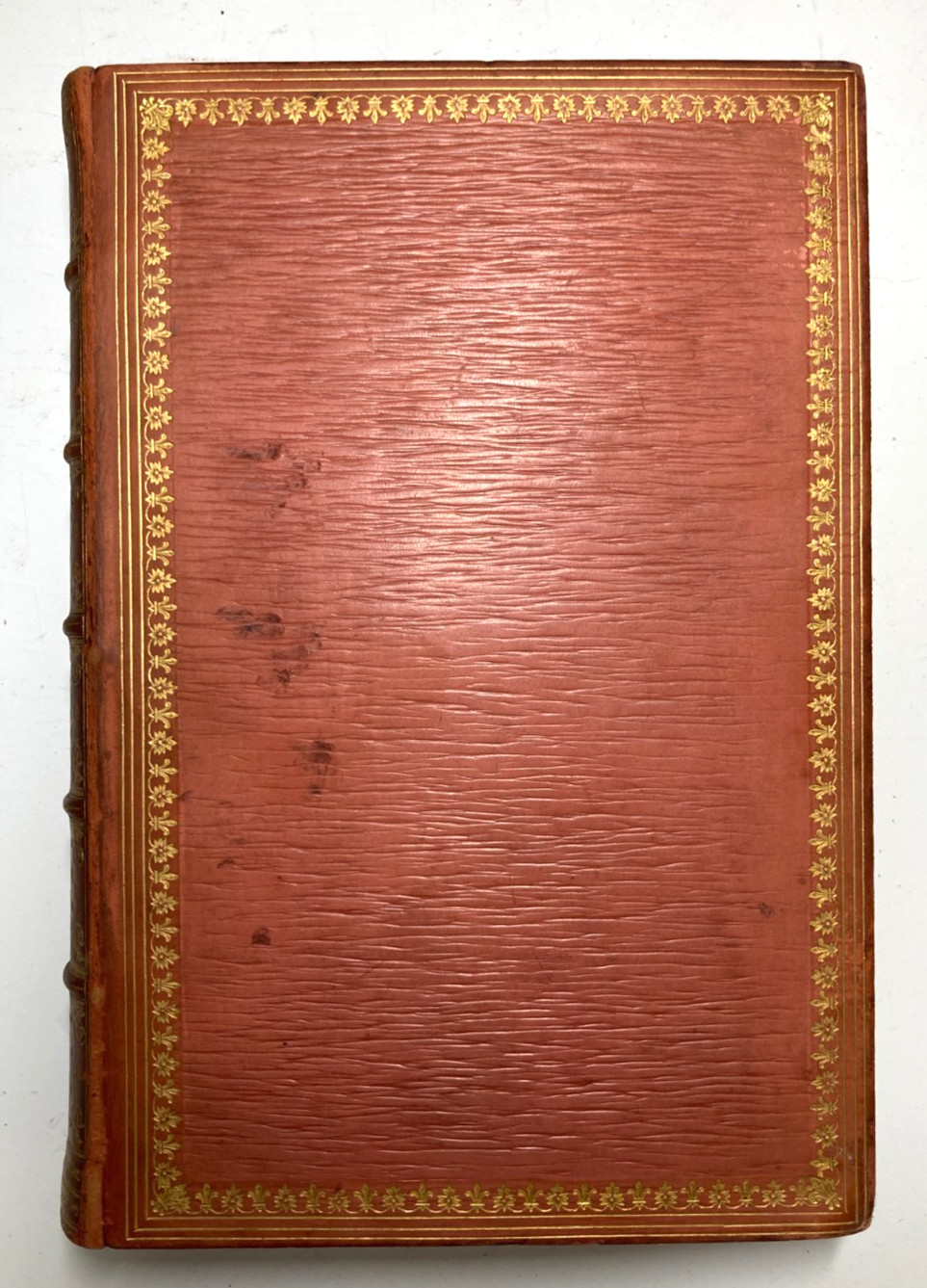 1893 LONGFELLOW Poems Bumpus Morocco Leather Binding Robert Anning Bell Bookplat