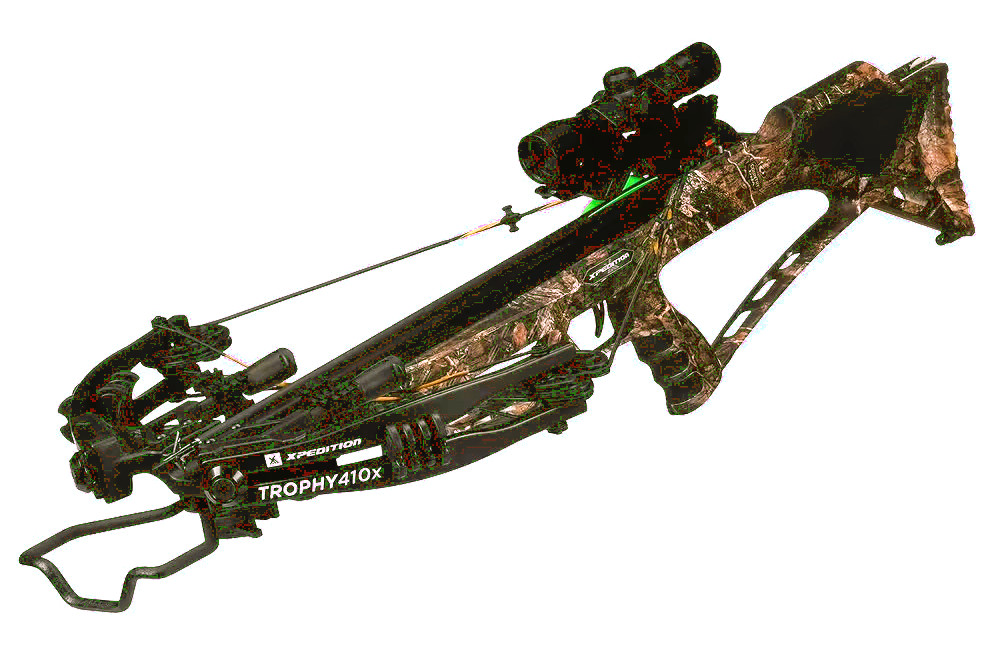 Xpedition Archery Trophy410X Mossy Oak Country DNA Crossbow Excellent Condition