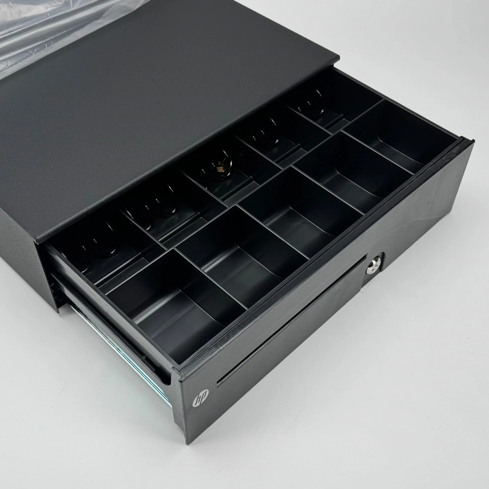 HP (APG) T400-4-BL1616 NEW Heavy Duty Cash Drawer 16x16 with Money Till Included