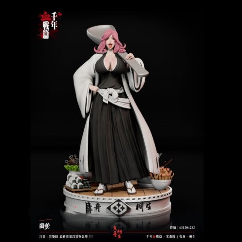 YM Studio Bleach Hikifune Kirio Statue Resin H36cm Collection In Stock Painted