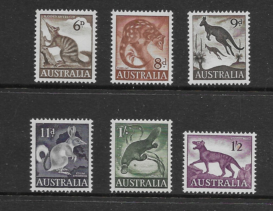 1959 ANIMAL DEFINITIVE SET OF \ 1959 ANIMAL DEFINITIVE SET OF \