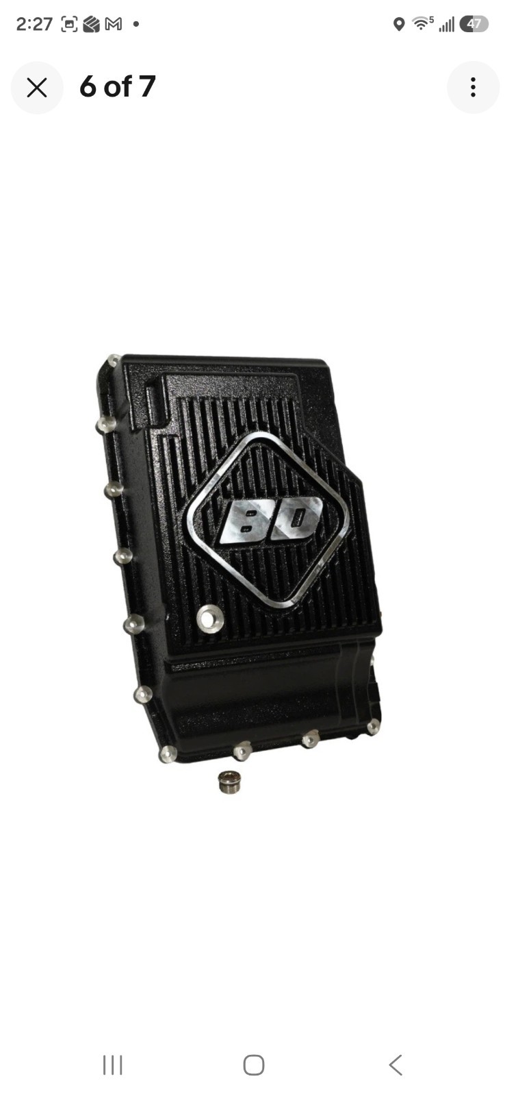 BD Diesel 1061717 Deep Sump Transmission Pan for 17-24 Ford 10R60/10R80