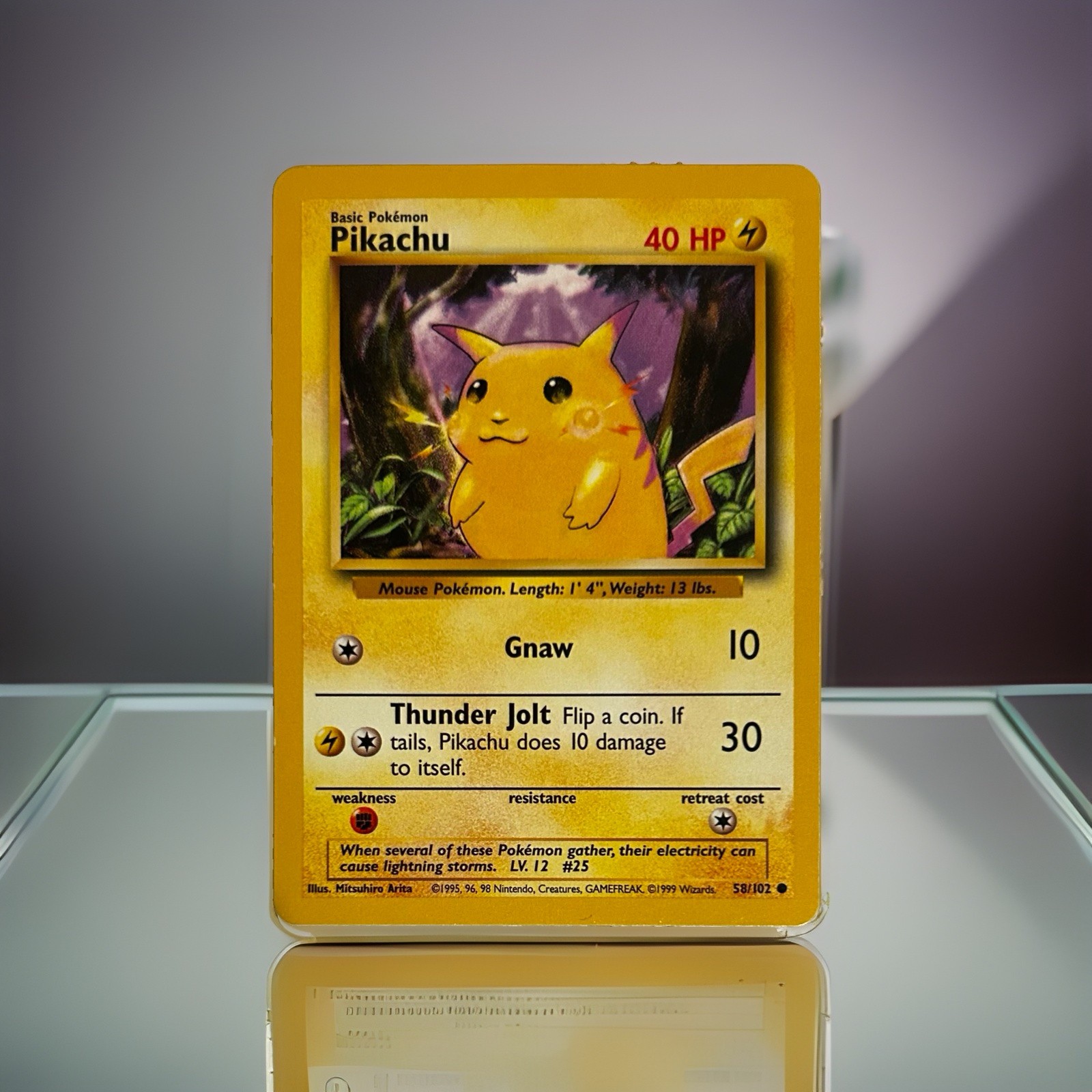 Pikachu - 1999 058/102 Miscellaneous Cards & Products Regular