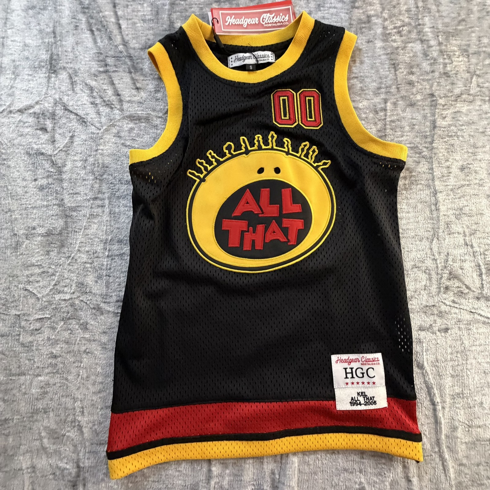 All That Kel Mitchell 00 Headgear Classics Youth Basketball Jersey Nickelodeon S