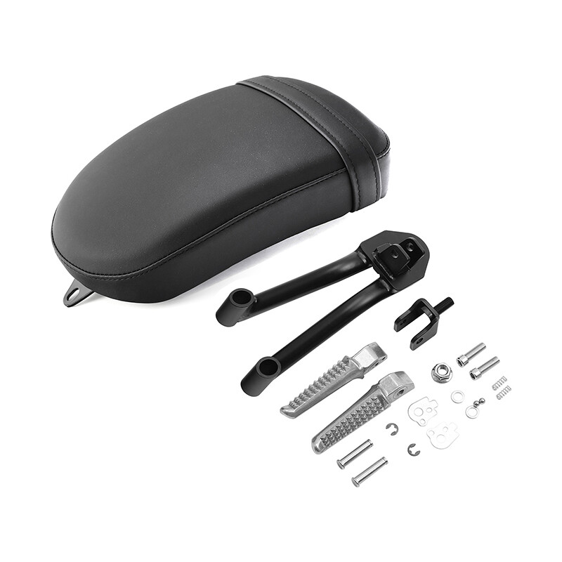 Rear Passenger Seat Footpegs Footrest Fit For Honda Rebel 300 500 CMX300 17-2025