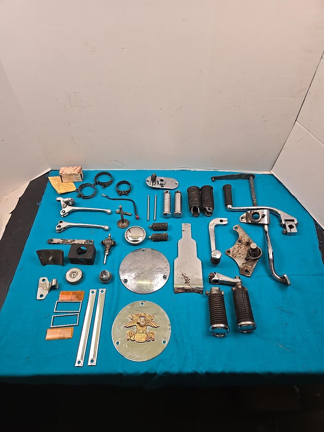 Vintage Harley-Davidson Motorcycle Parts Lot Shovelhead FL FLH FX Foot Controls