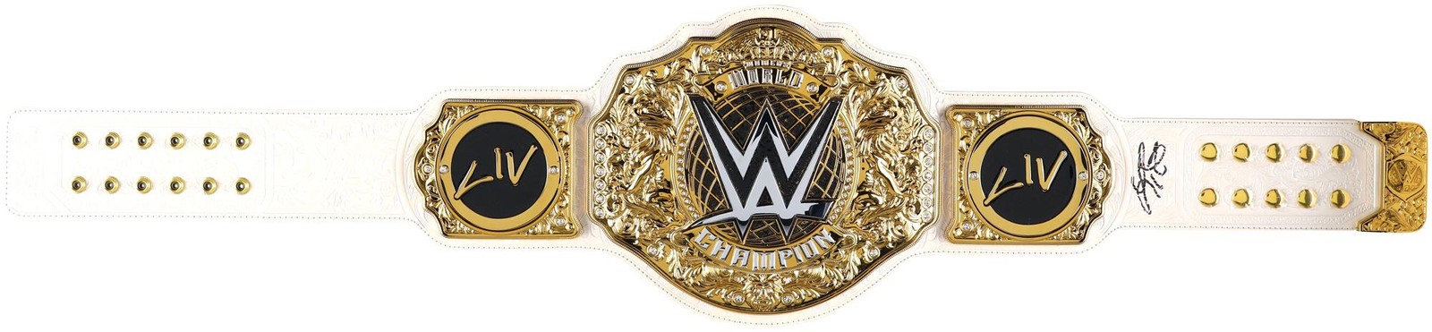Liv Morgan WWE Autographed Women's World Championship Replica Title