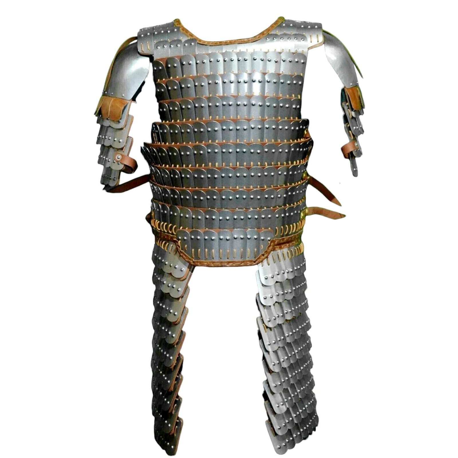 Medieval Viking Plate Armor Ottoman Byzantine Celtic Lamellar Steel Bringandine Medieval Viking Plate Armor Ottoman Byzantine Celtic Lamellar Steel Bringandine