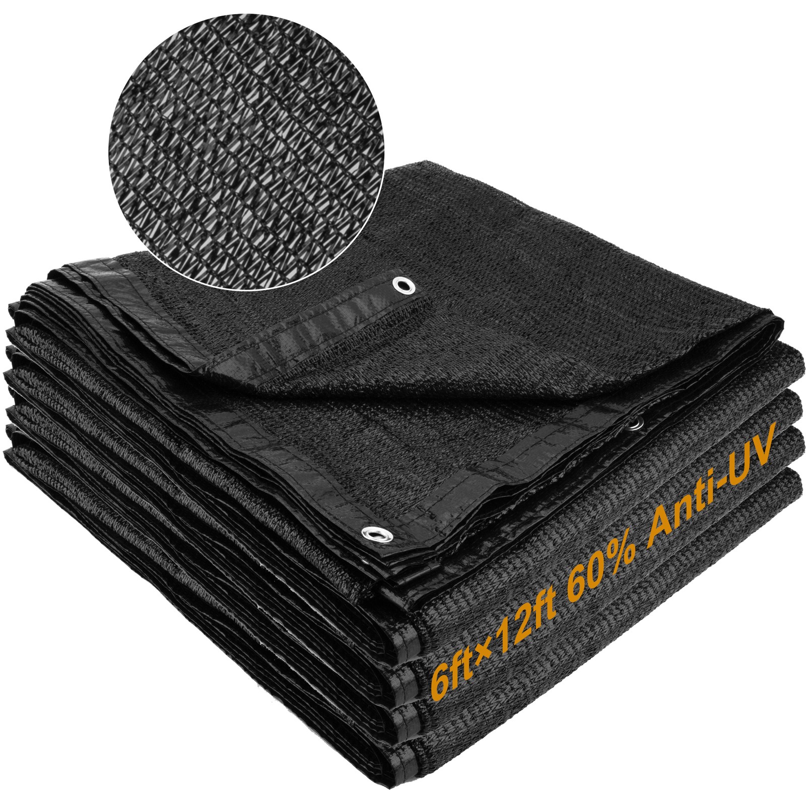 Outdoor Shade Cloth 90% Sunblock Shade Mesh Tarp with Grommets for Garden Greenh