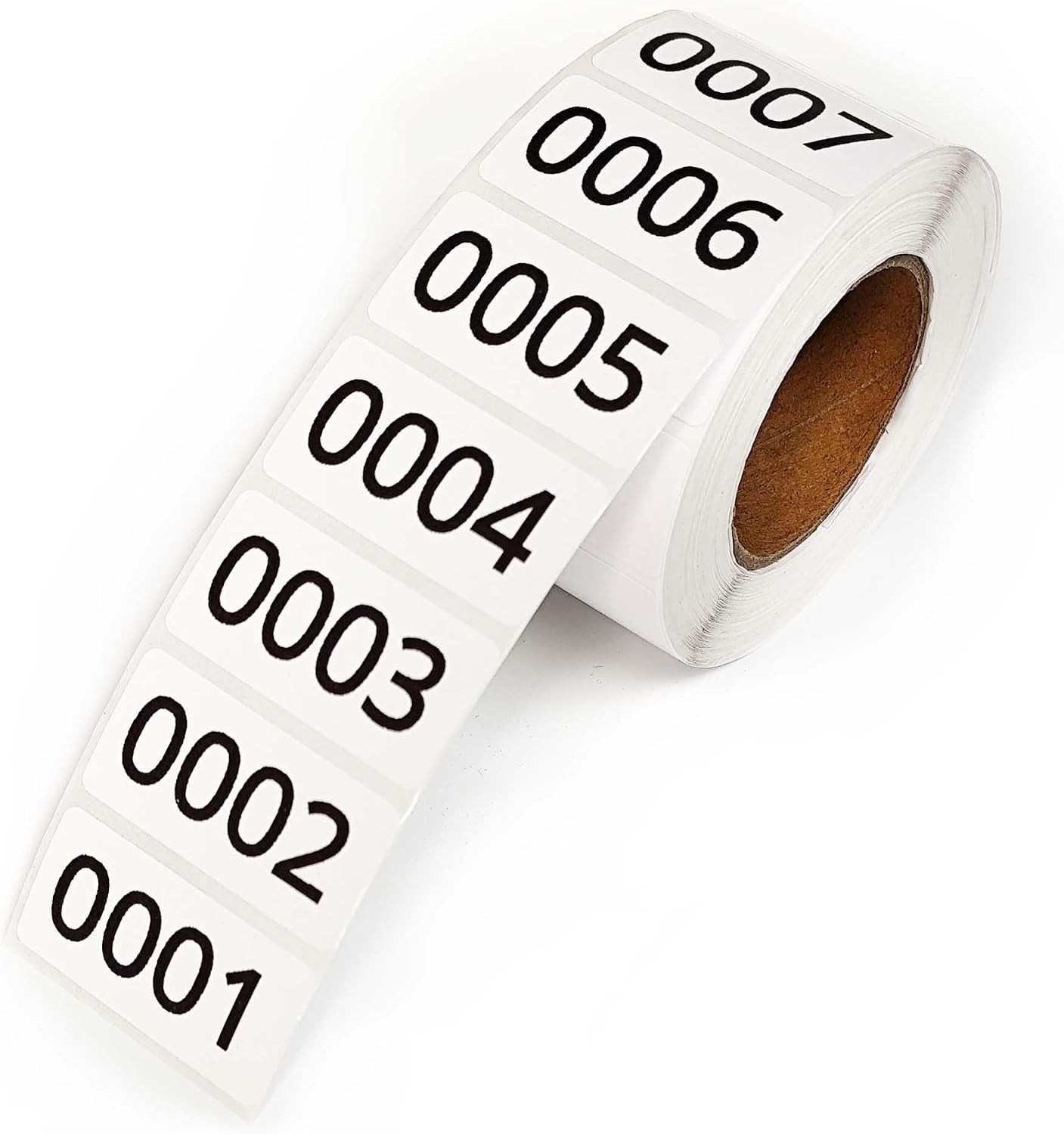 Inventory Labels - Consecutive Number Stickers 1-1000, Product Claiming, Moving