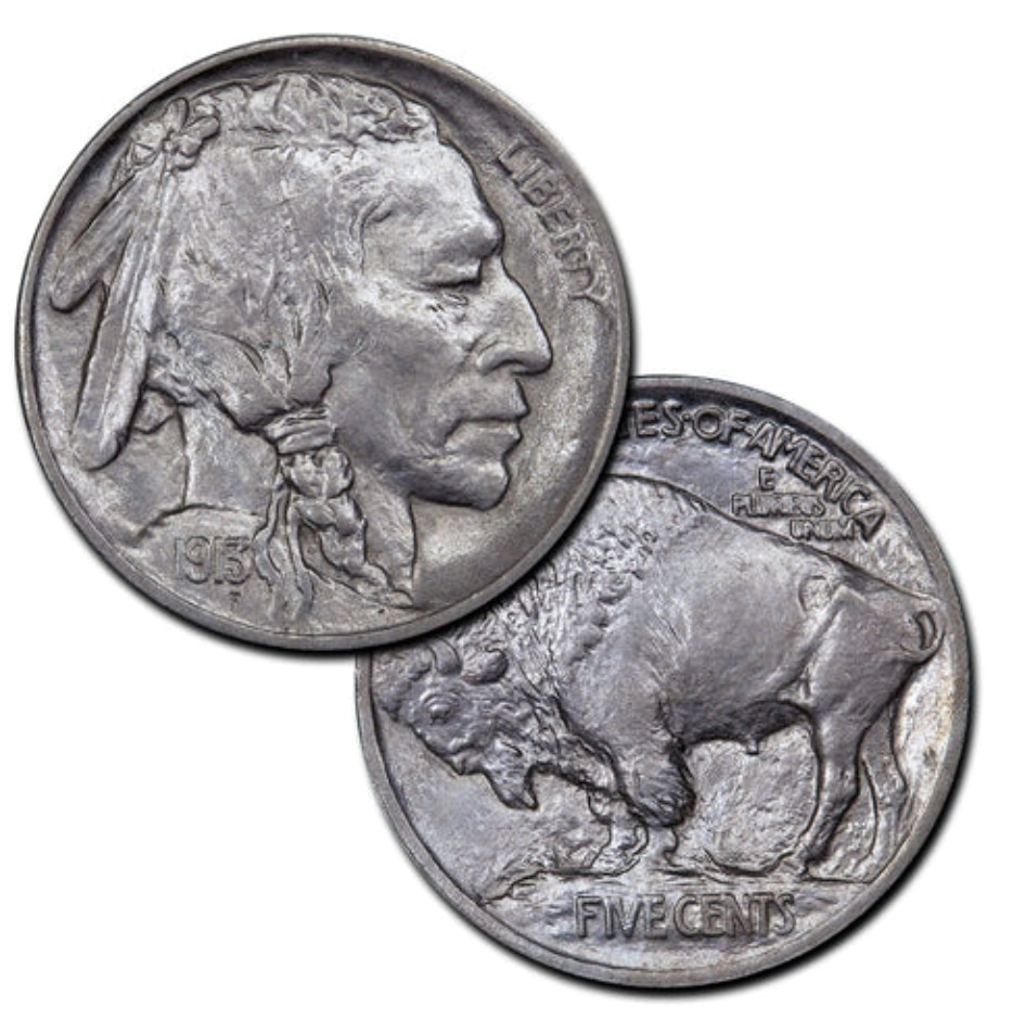 Full Date US Buffalo Nickels - Lot of 20 - Circulated - Great Mix