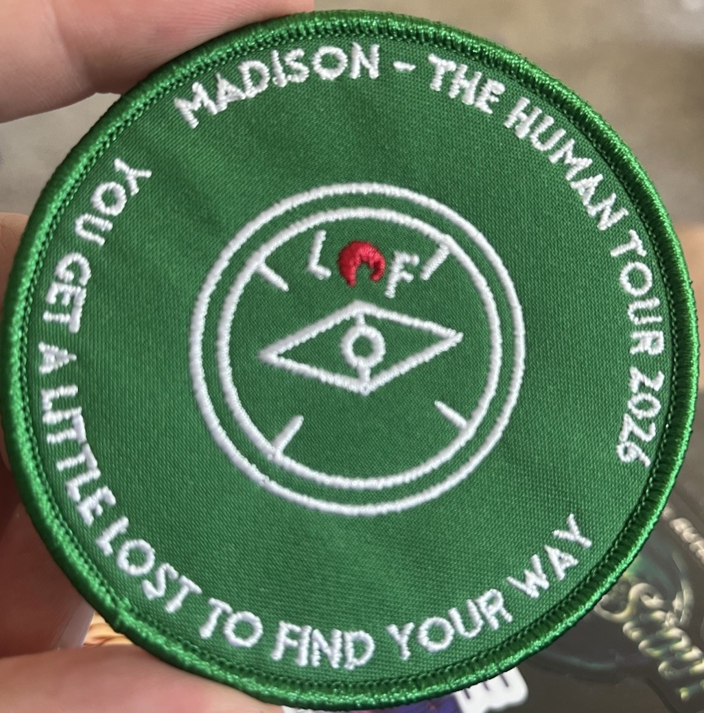 Brandi Carlisle Patch Madison Wisconsin Tour 2026 RARE