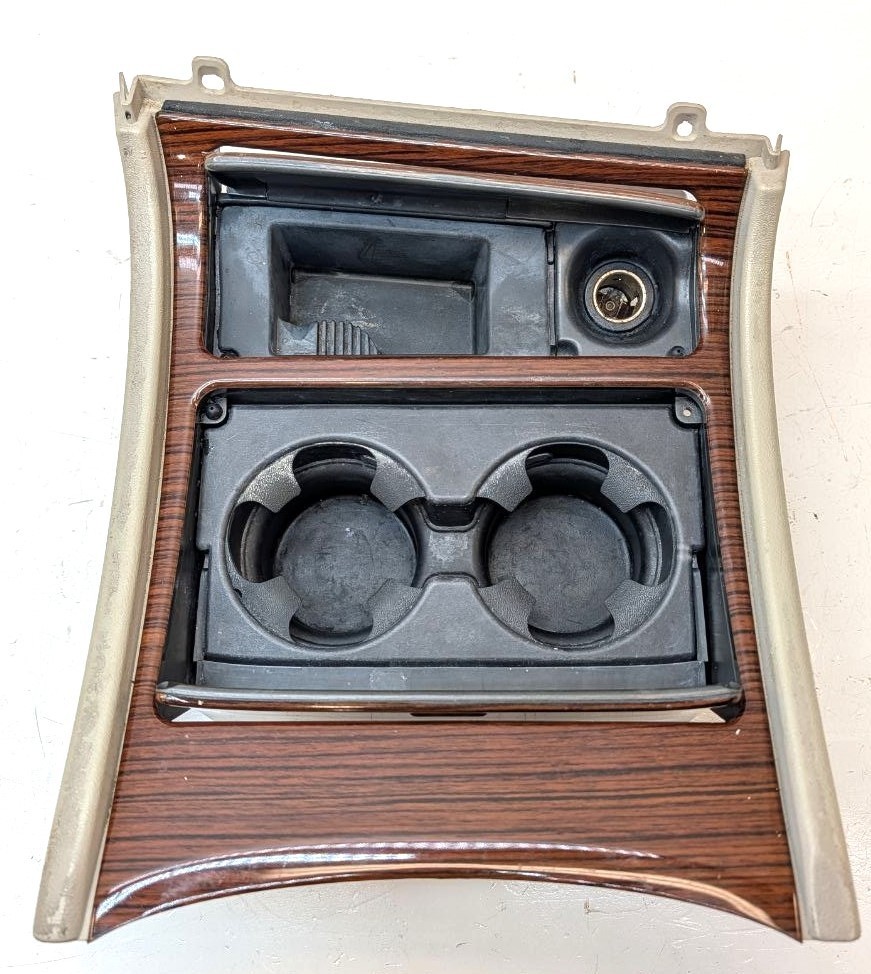 Cadillac Escalade 2005-2006 Center Console Cup Holder Ash Tray Woodgrain OEM G64