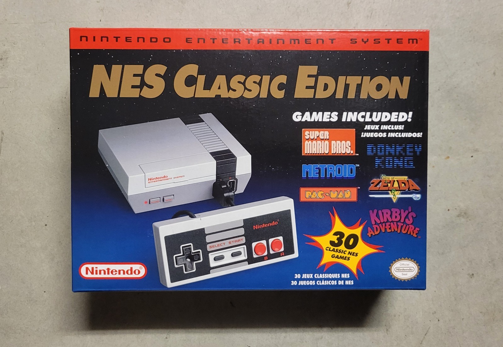Nintendo Retro NES Classic with Built in Games Mini Edition