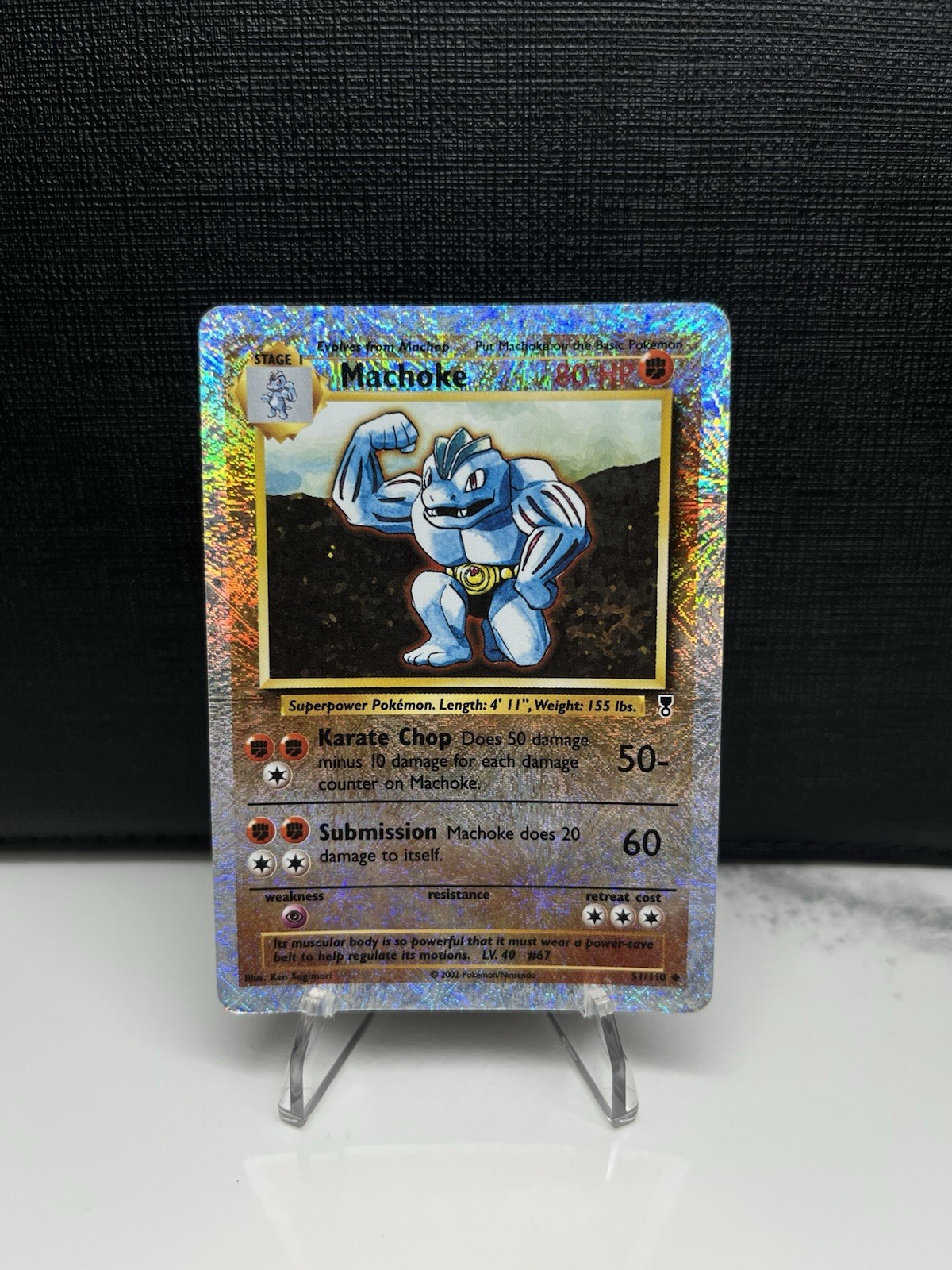 Pokémon TCG Machoke Legendary Collection 51 Reverse Holo